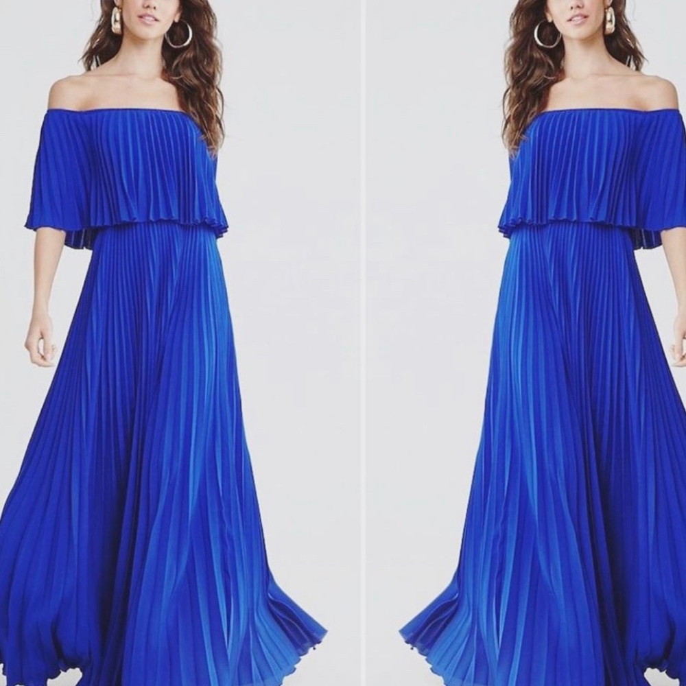 Royal blue maxi